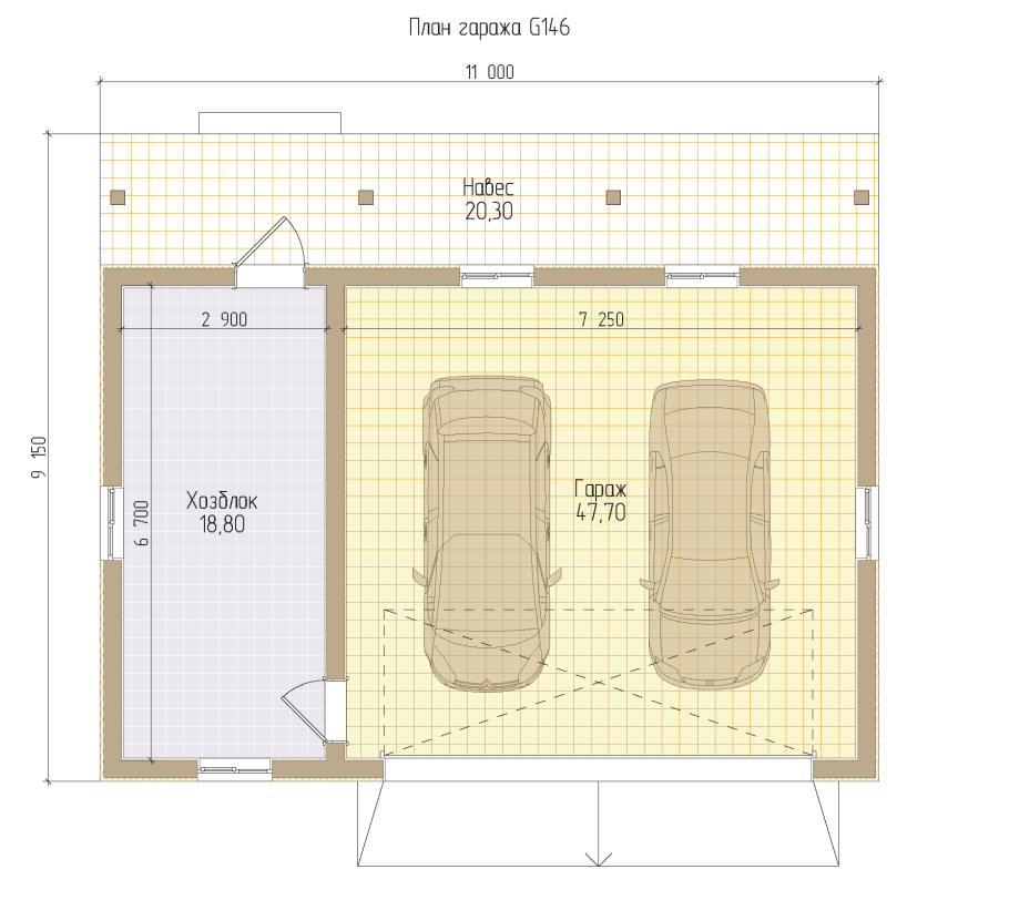 Дом с гаражом