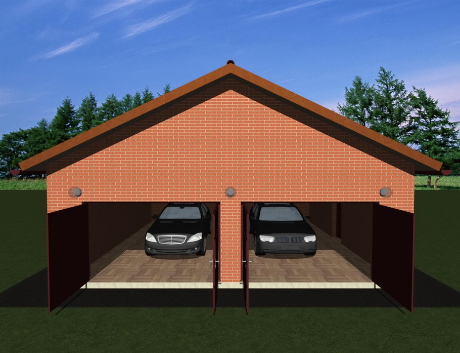 Гараж на две машины