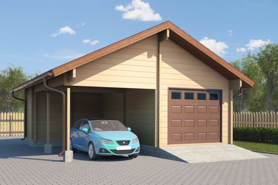 Постройка гаража