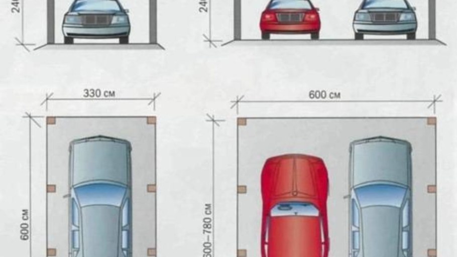 Гараж с навесом