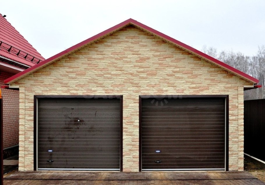 Фасад гаража