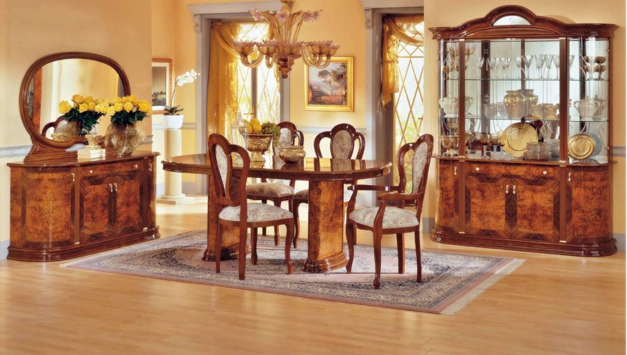 Мебель для гостиной цвет итальянский орех