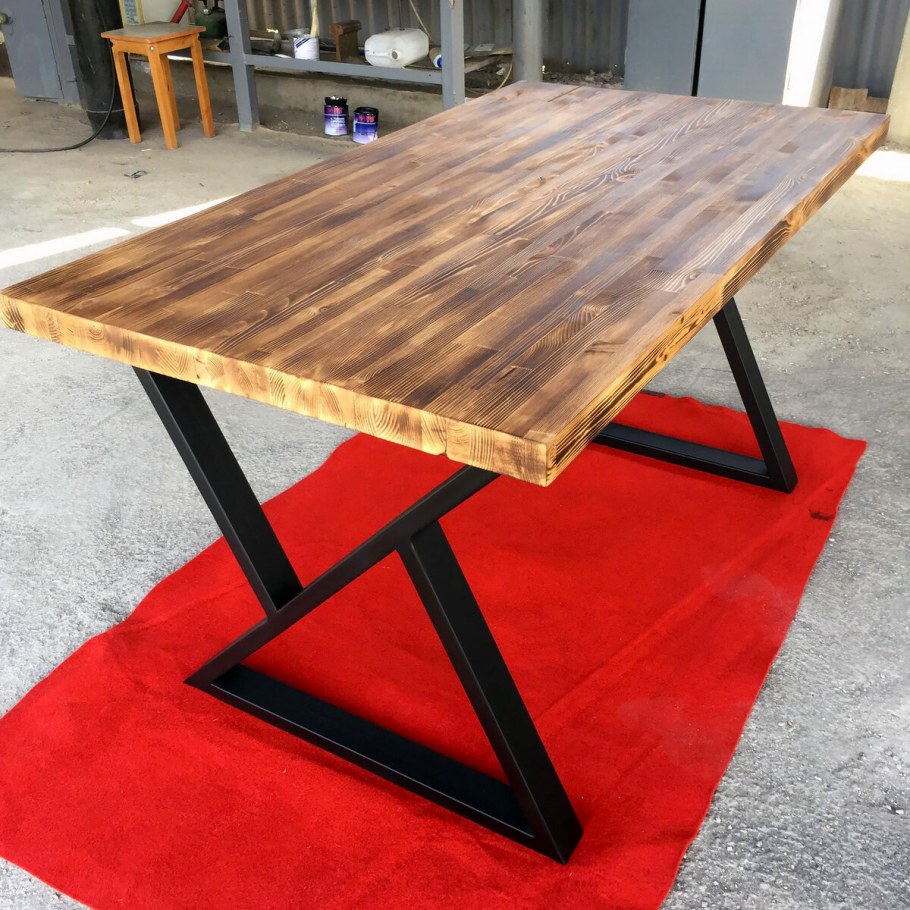 Стол обеденный лофт и Индастриал