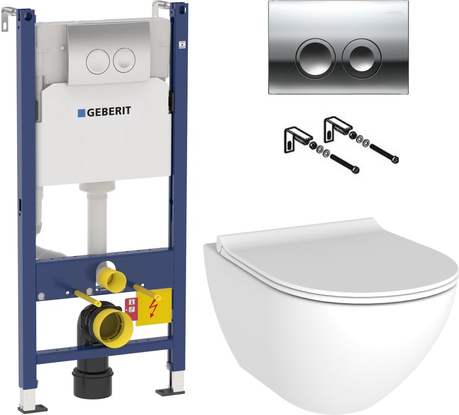 Унитаз подвесной WELTWASSER Gelbach 004 MT-WT