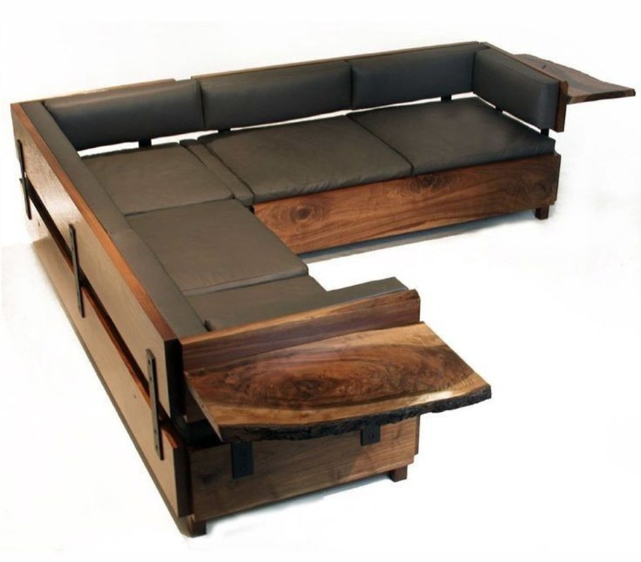 Диван из дерева