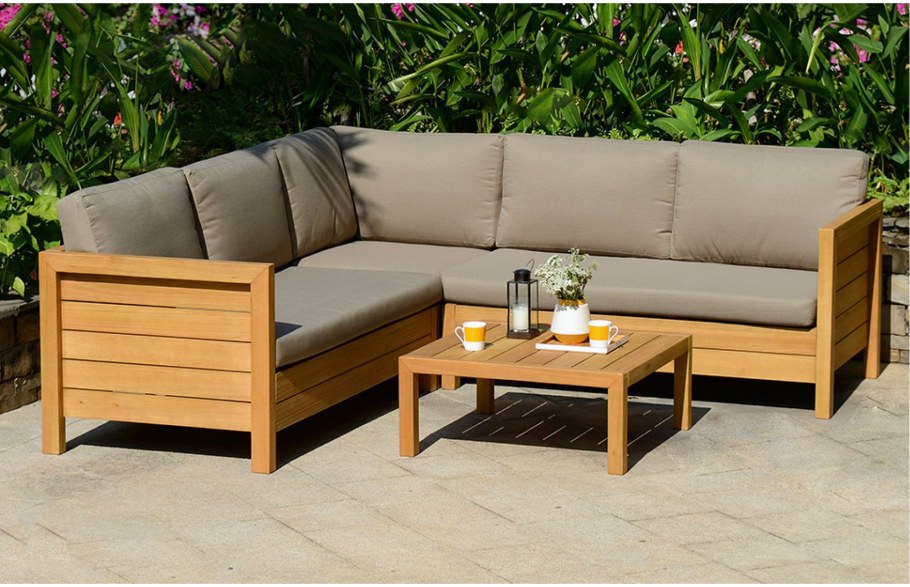 Garden Wood Sofa