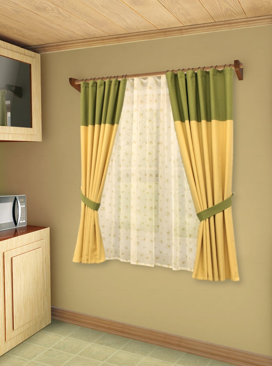 Шторы на дачу на маленькие окна