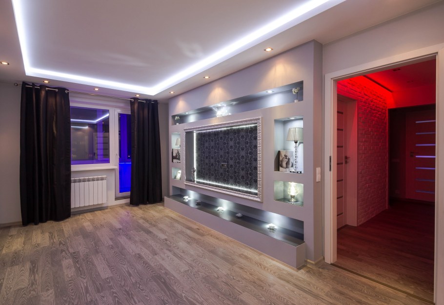 Потолок с эркером