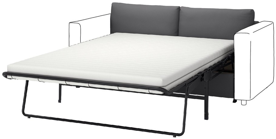 ВИМЛЕ каркас 2 местной секции диван кровать