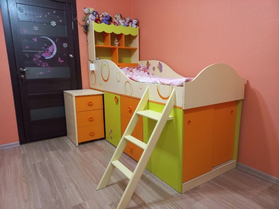 Кровать чердак Фруттис