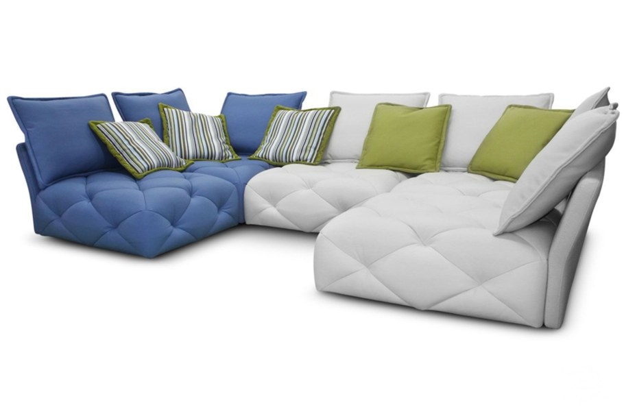 Маленький модульный диван