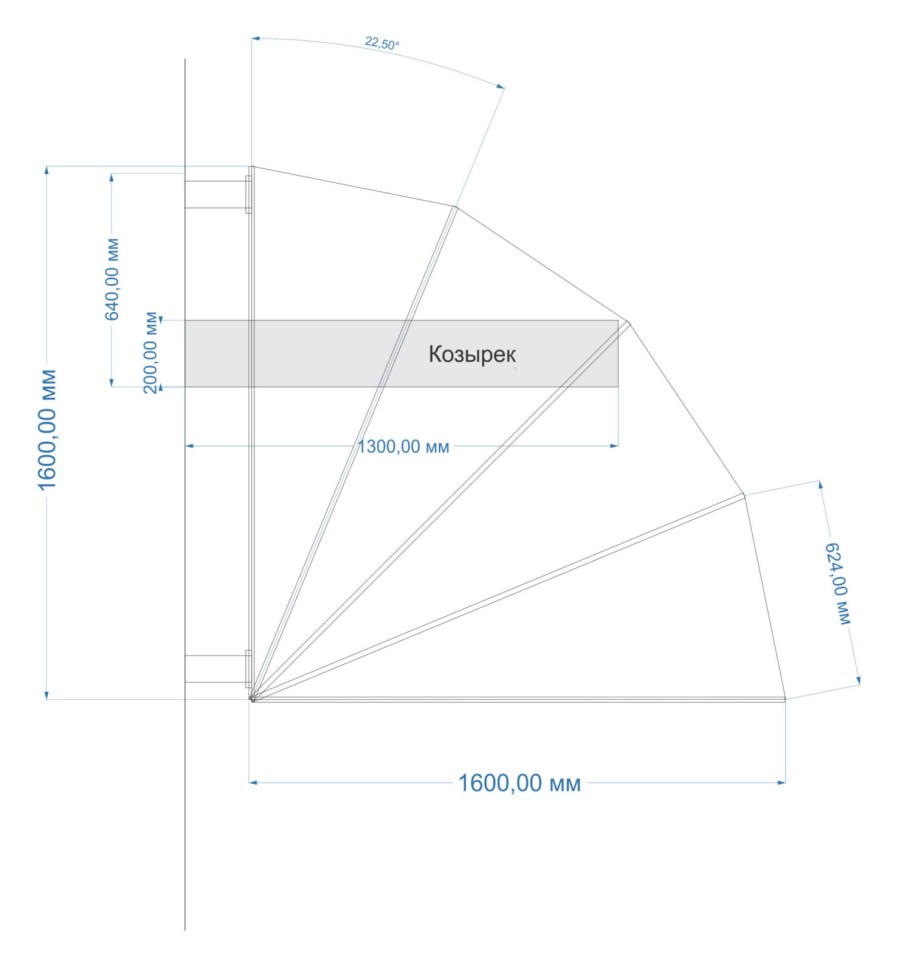 Чертеж прицепа МЗСА 3 метра
