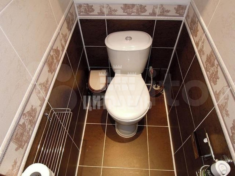 Отделка туалета кафелем