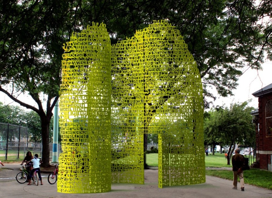 Современные уличные инсталляции