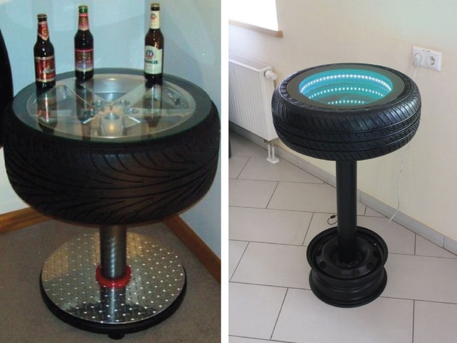 Барная стойка из автозапчастей