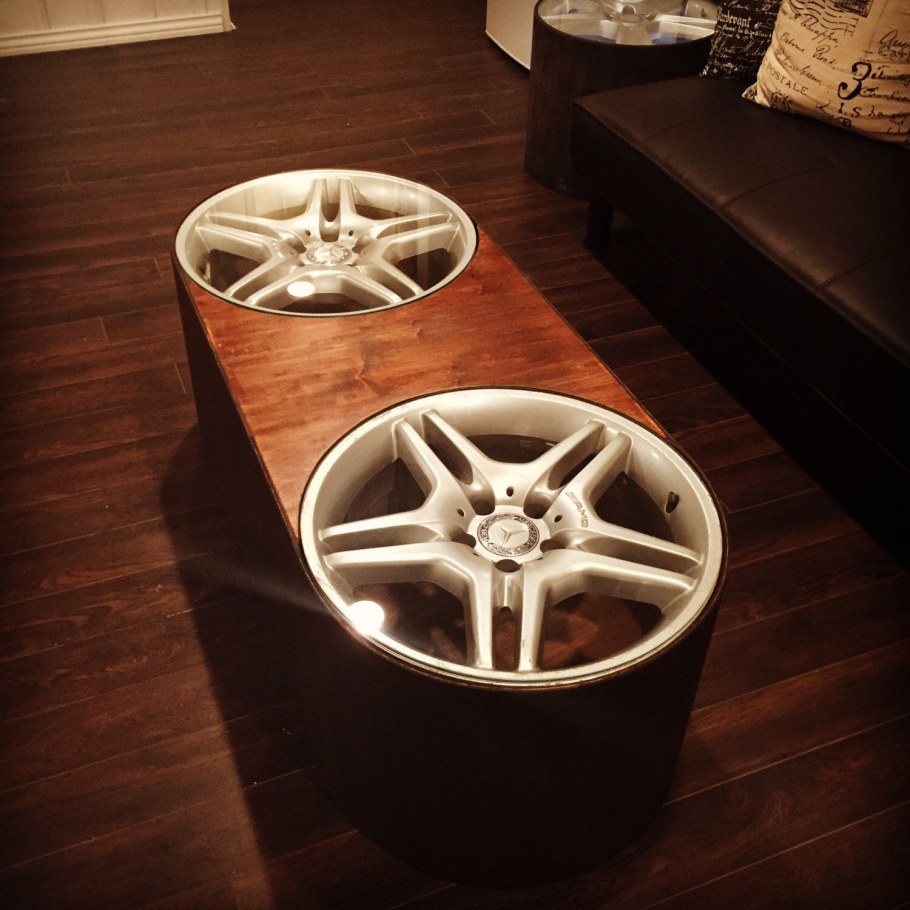 Автодиски в интерьере