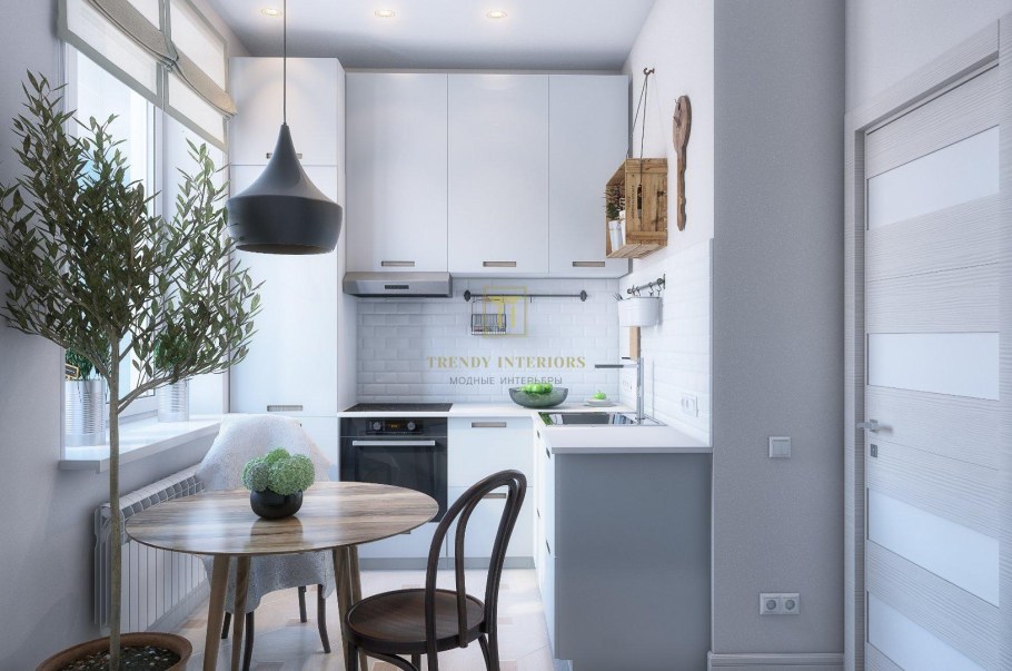 Хрущевка в скандинавском стиле