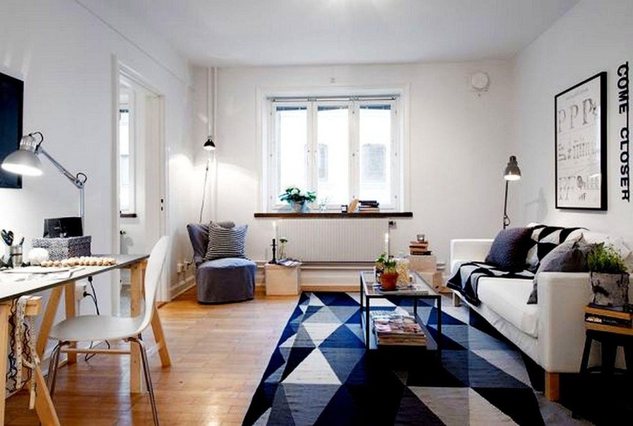 Кухня в стиле Сканди 6 кв м