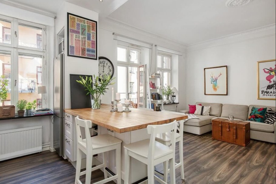 Хрущевка в скандинавском стиле