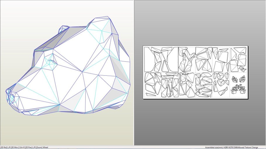 Пепакура голова медведя