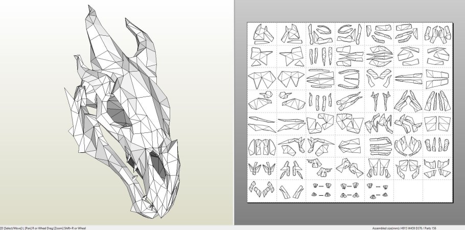Череп дракона пепакура