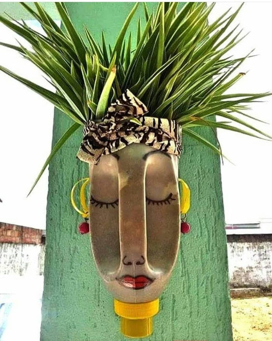 Горшки из канистр