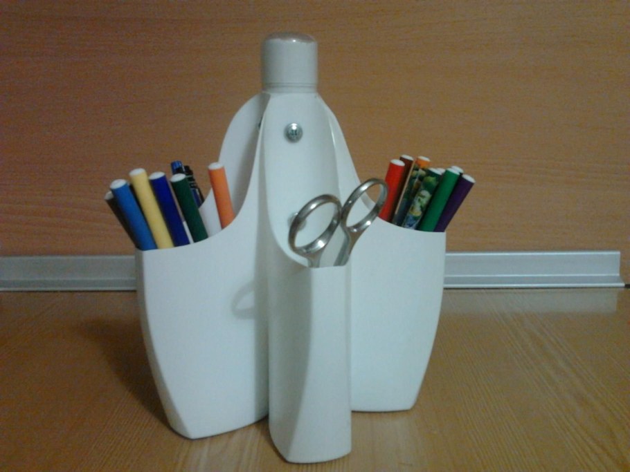 Органайзер из пластиковой канистры