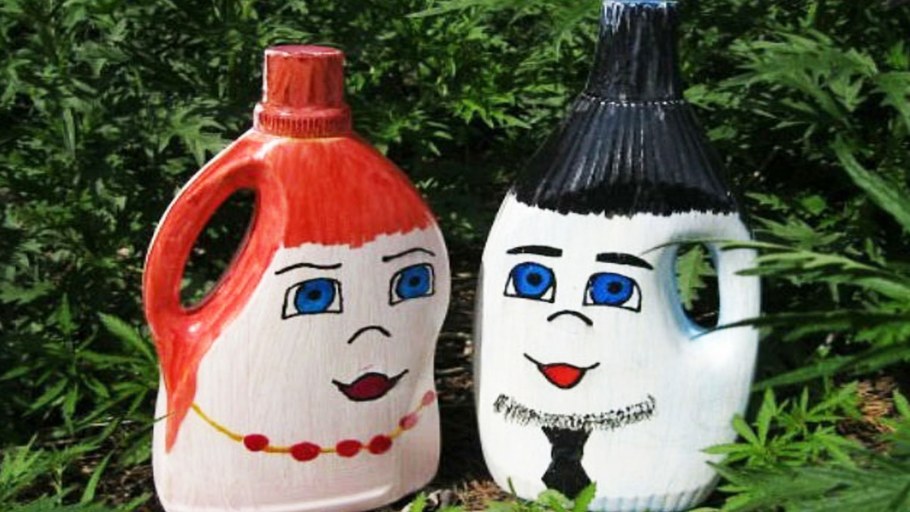 Поделка из канистры пластиковой для садика