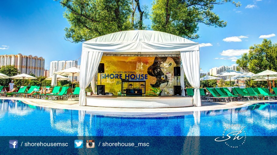 Пляж Shore House Москва
