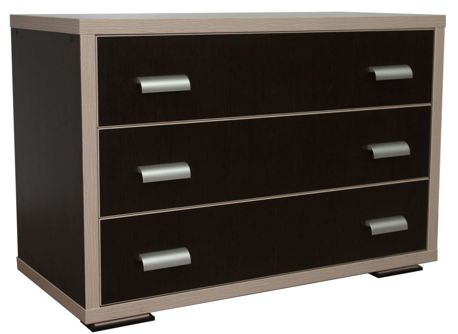 Комод с открытыми полками и выдвижными ящиками