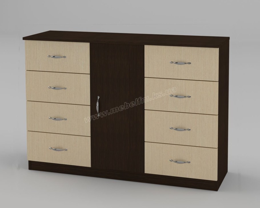 Комод Компанит цвет бук