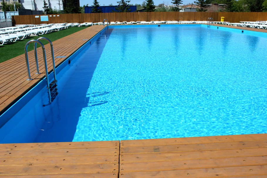 Олимпийский бассейн 3ds Max