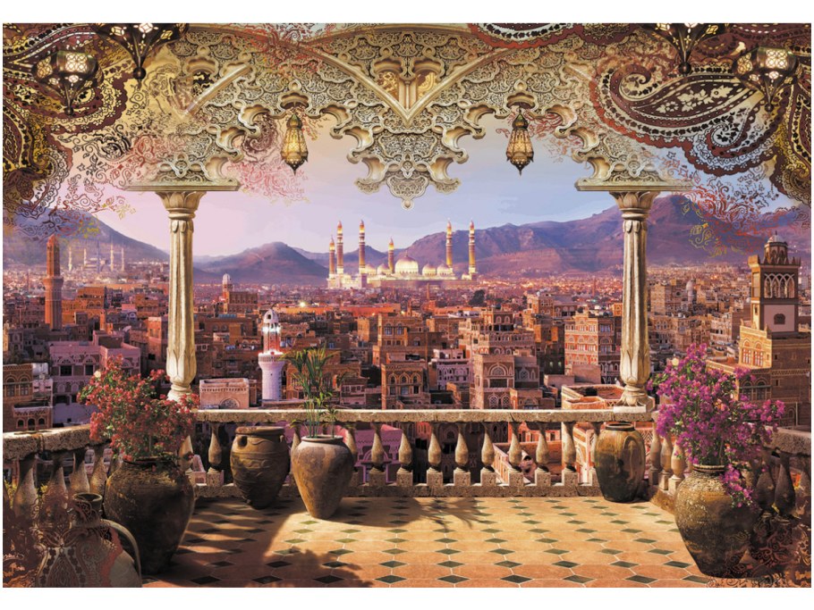 Фотообои летнее кафе у моря