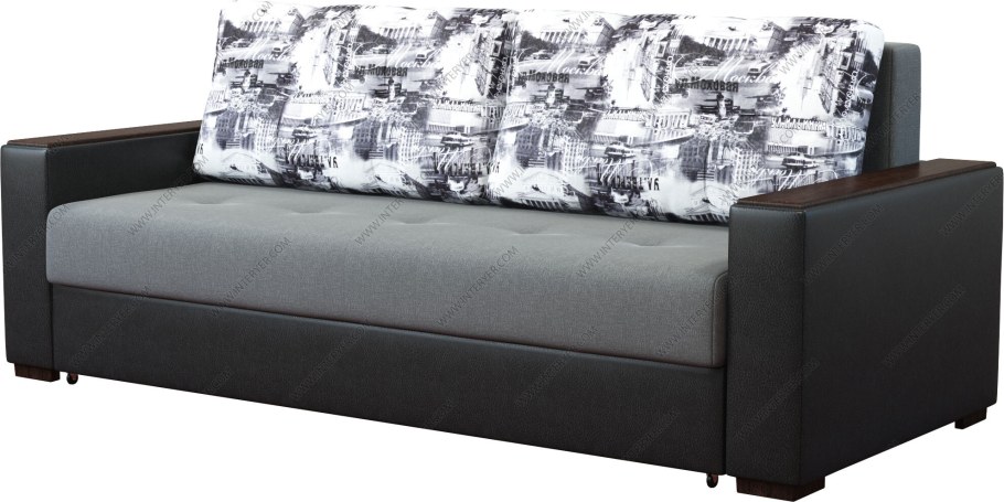 Диван еврокнижка Румер серый