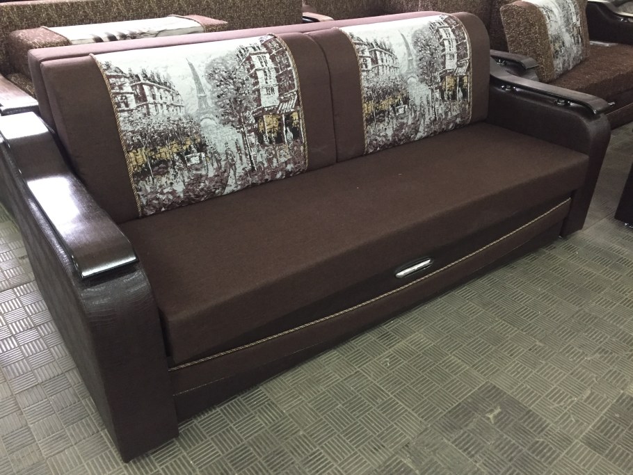 Диван еврокнижка Рейн бежевый