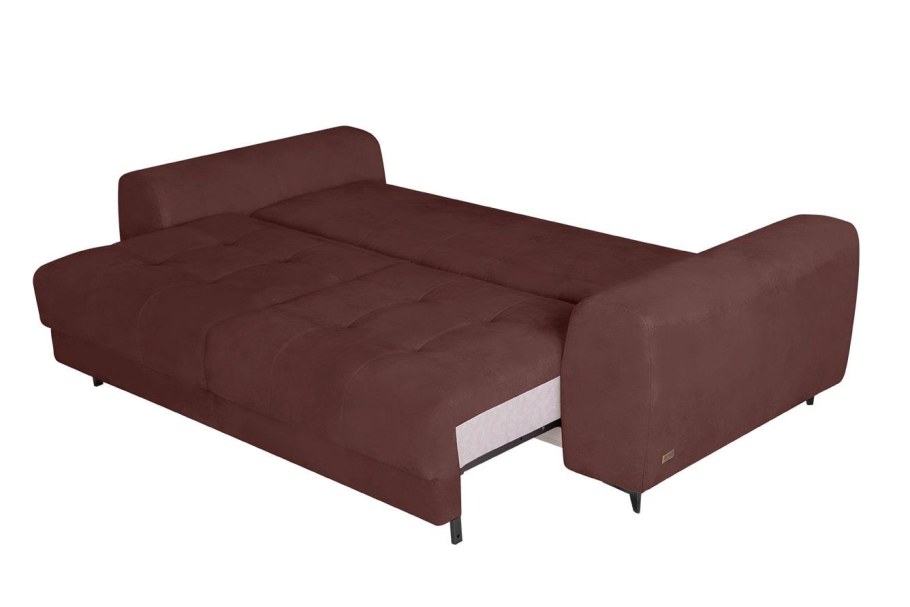 Диван раскладной Монако серого цвета