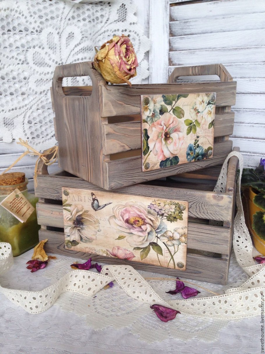 Прикроватные тумбочки стиль Прованс икеа