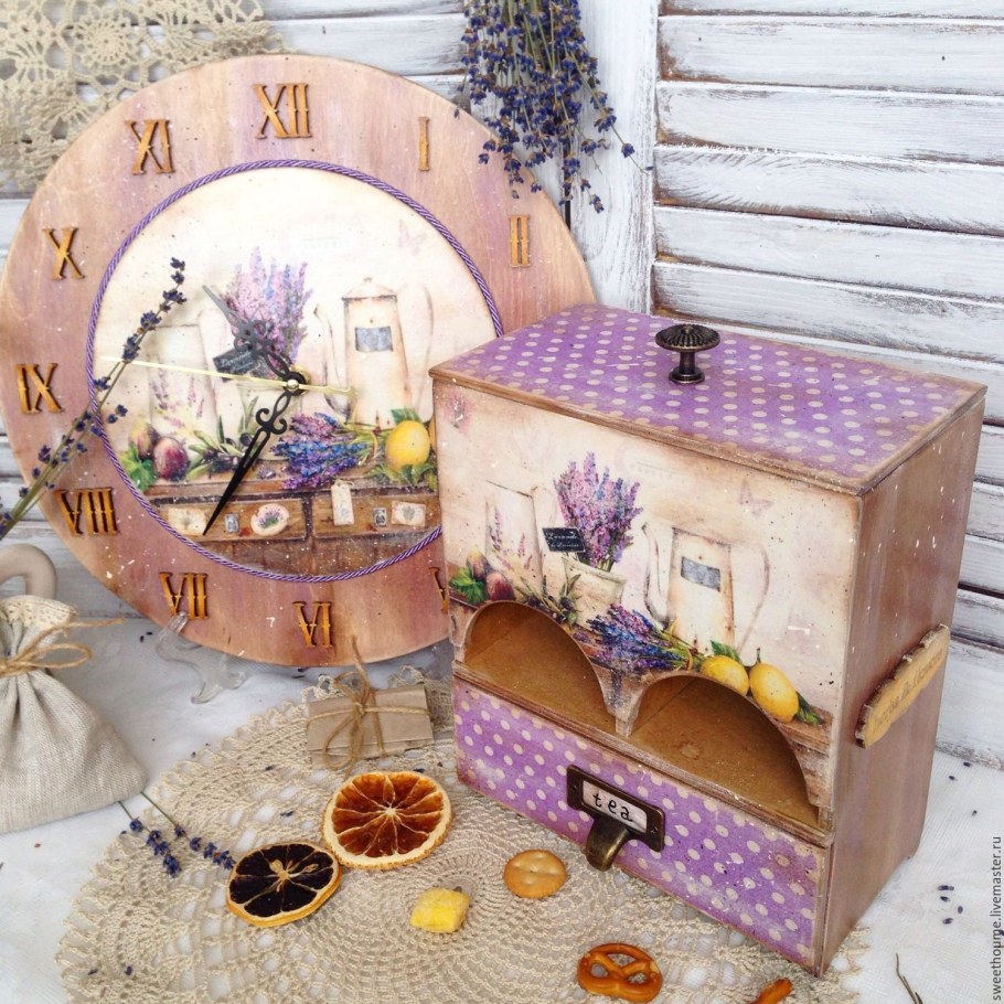 Декупаж кухня Прованс