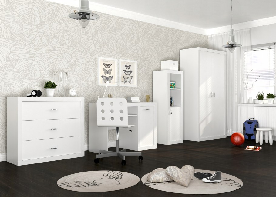 Белый цвет в интерьере