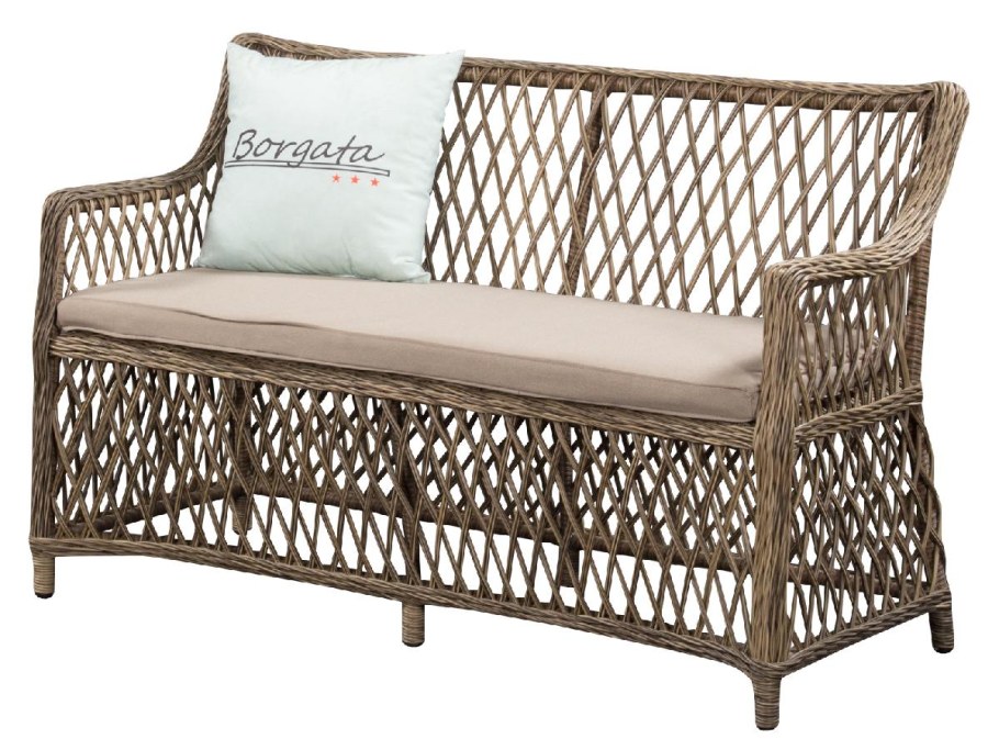 Диван Ellena 2-х местный из ротанга