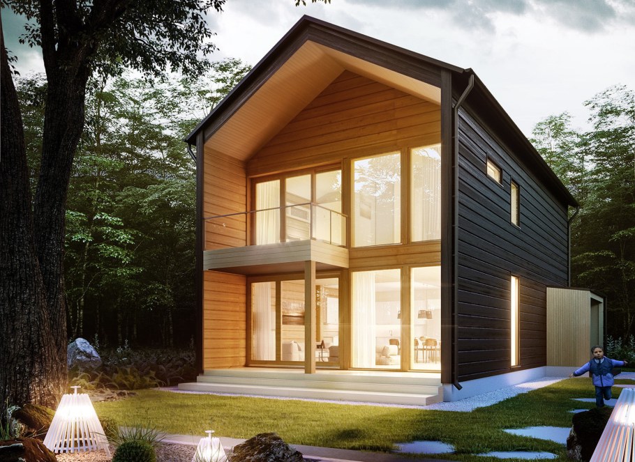 Скандинавский дом Honka