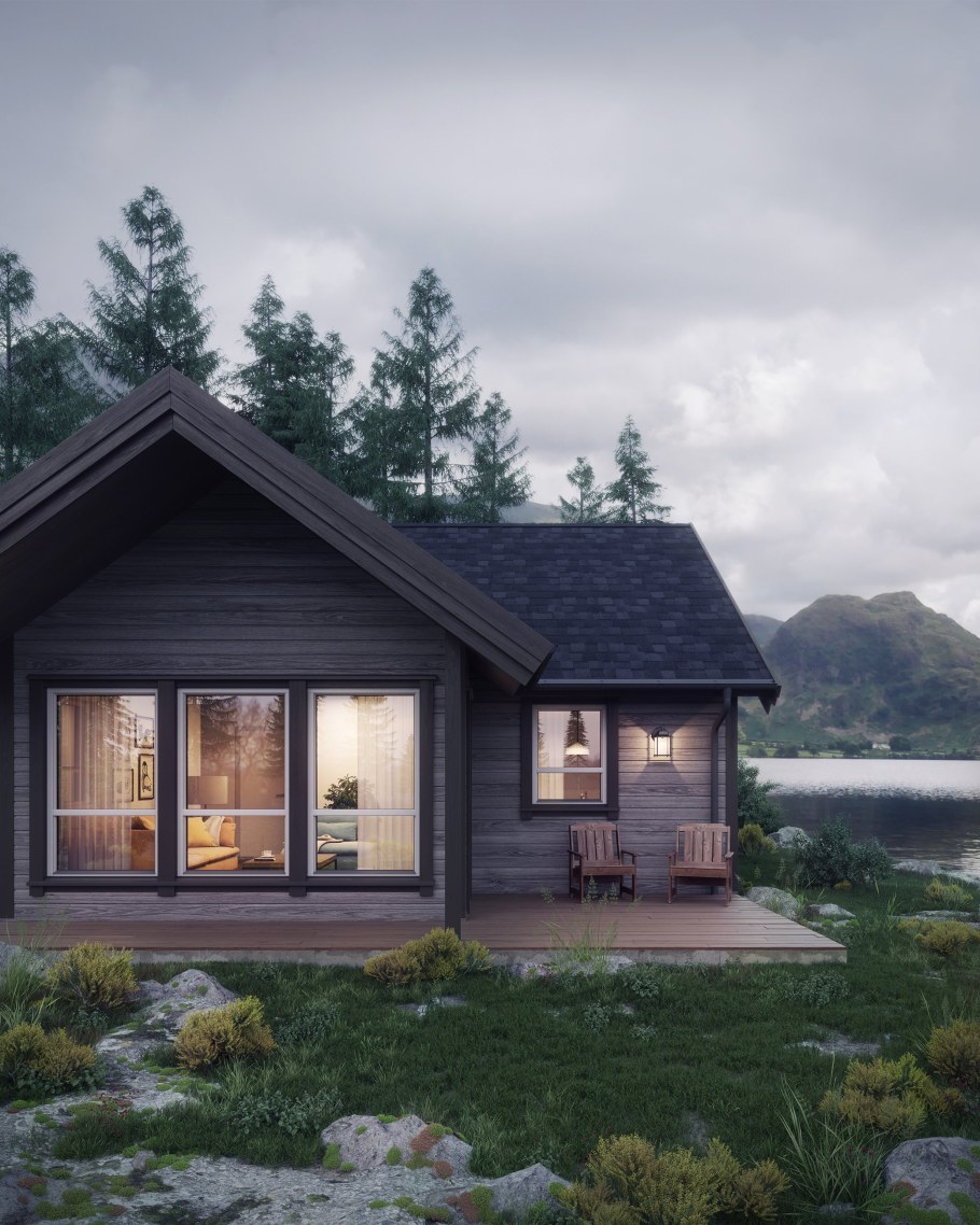 Дом в скандинавском стиле