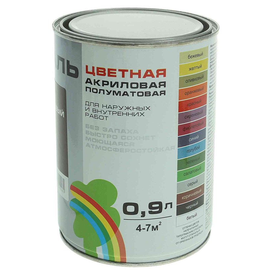 Кисти и краски для ремонта