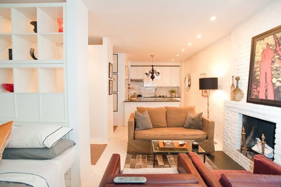 Обстановка маленькой однокомнатной квартиры