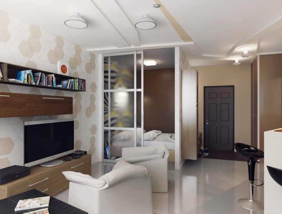 Спальня гостиная