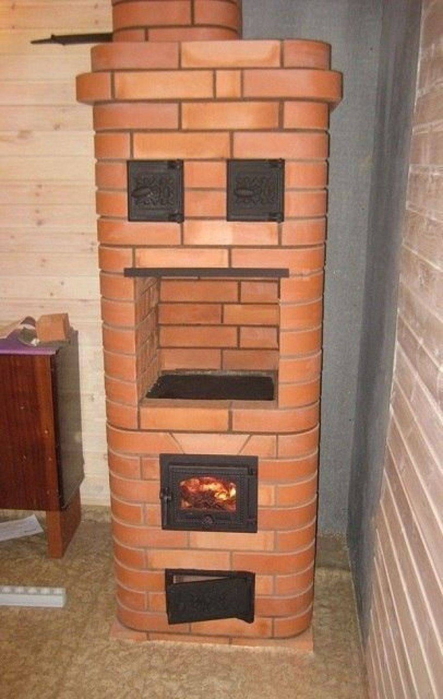 Печь шведка Малютка