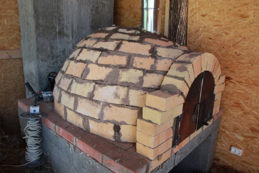 Мини русская помпейская печь