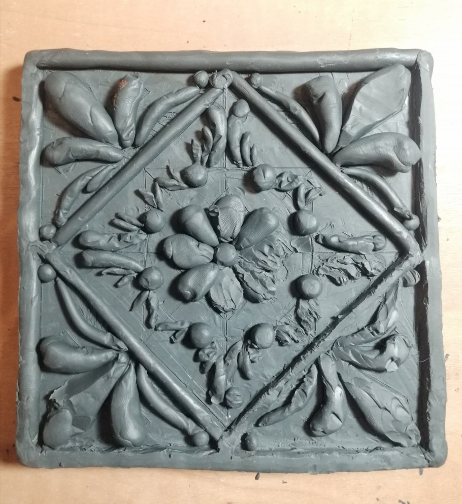 Майолика керамика Буковина 17 век изразец