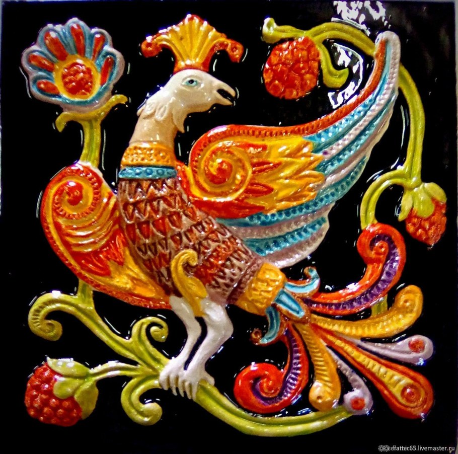 Изразец из пластилина