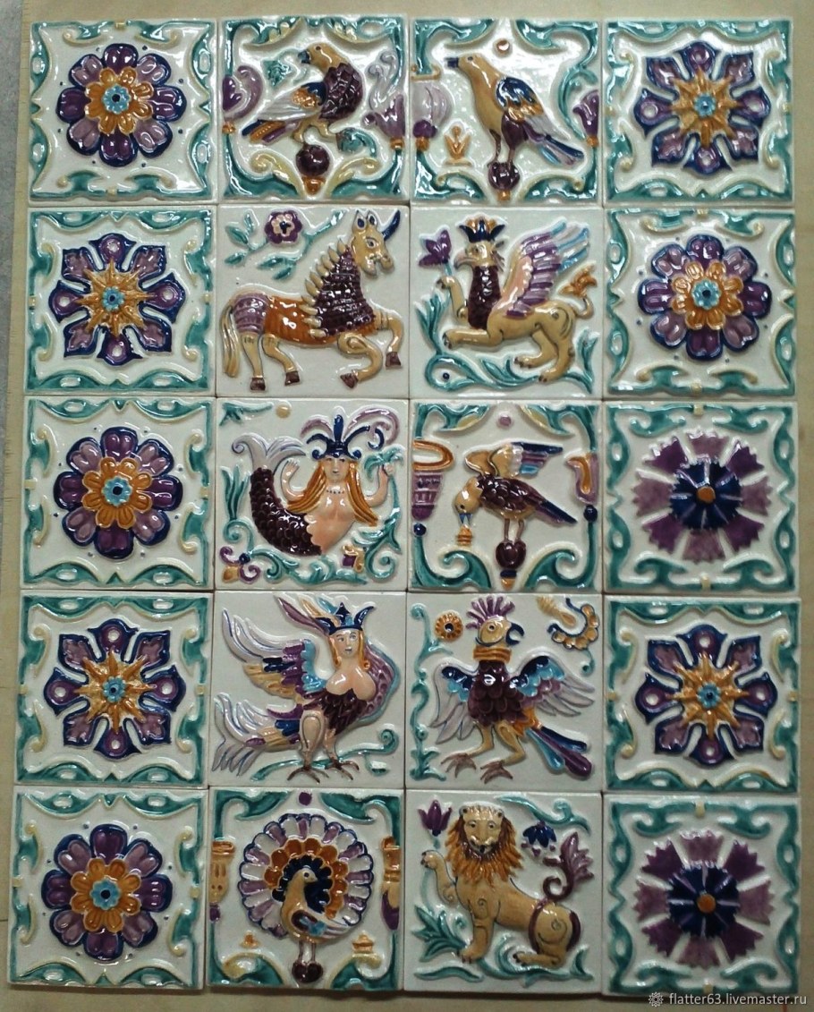 Изразцовый карниз